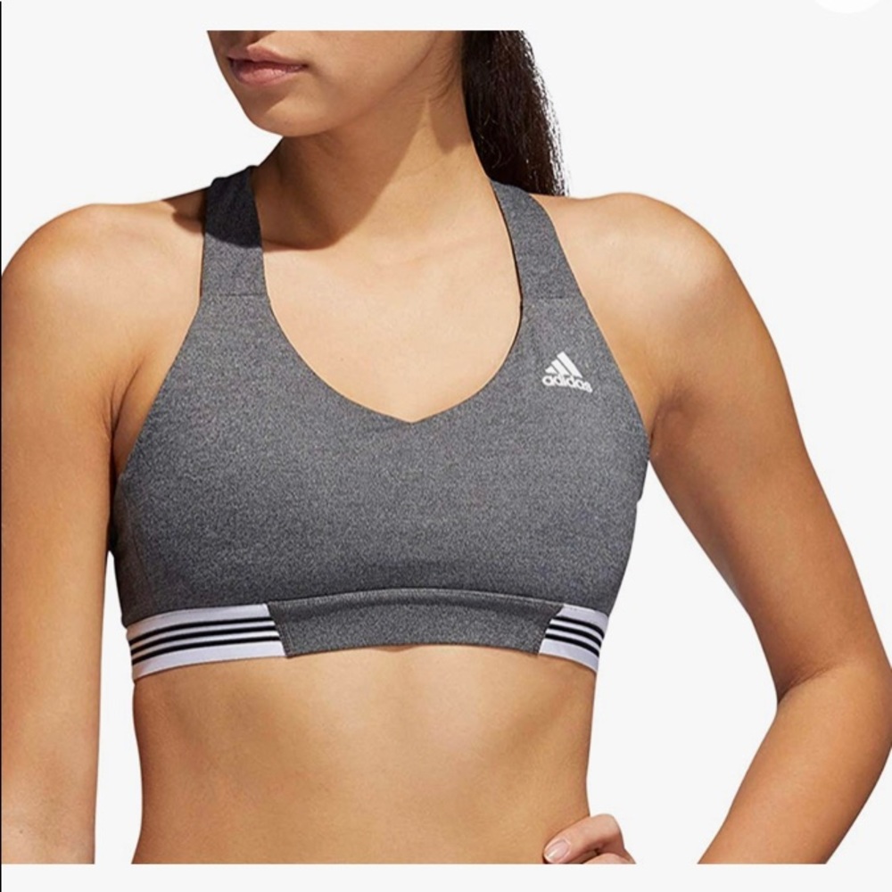 Adidas Women's Gray Sports Bra